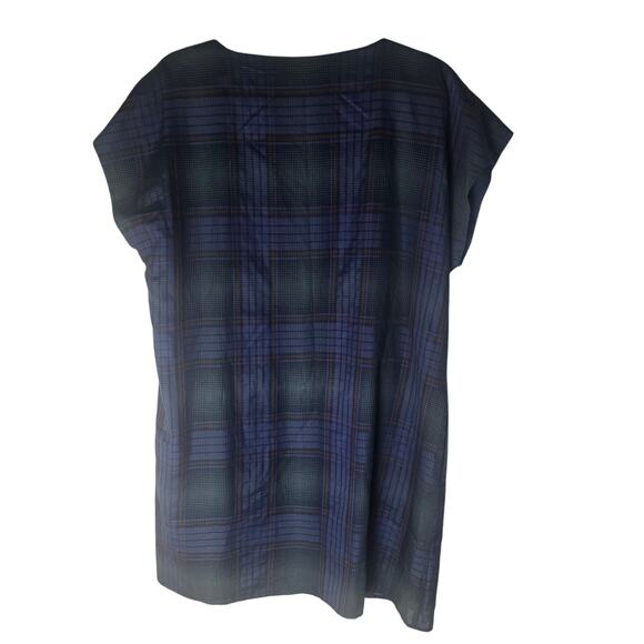 Hatch Stella Plaid Short Sleeve Maternity Dress - Picture 3 of 8